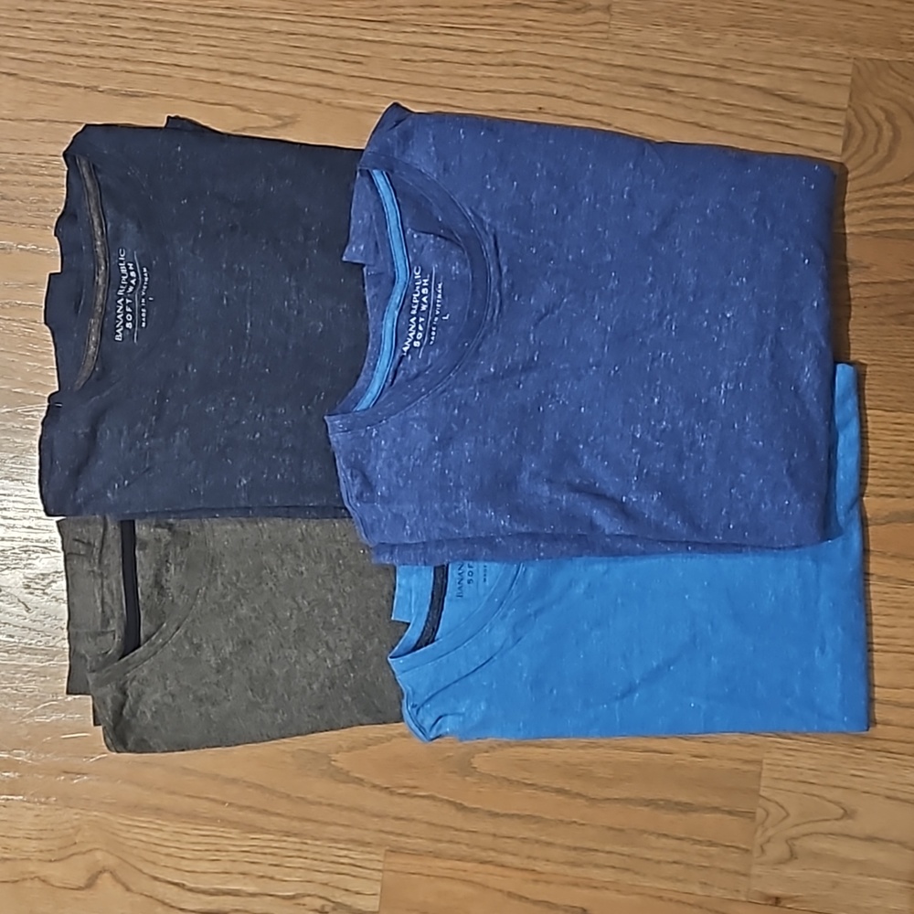 Banana Republic men's long sleeve shirts